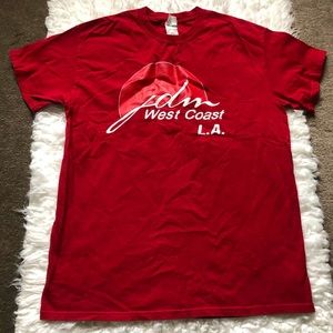 Gildan Men’s Red jdm west coast Up T-Shirt